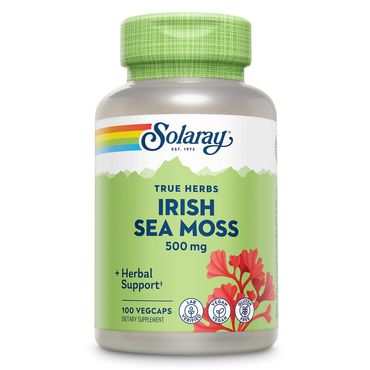 SOLARAY Irish Sea Moss gélules 500 mg vue de face