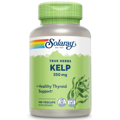 SOLARAY Kelp 550 mg 180 VegCaps vue avant