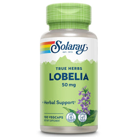 SOLARAY Lobelia Aerial 50mg vue de face avec étiquette