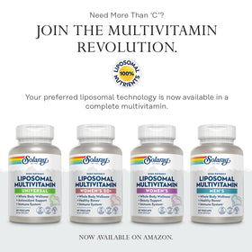 SOLARAY Mega Vitamin B-Stress affiché avec des éléments naturels