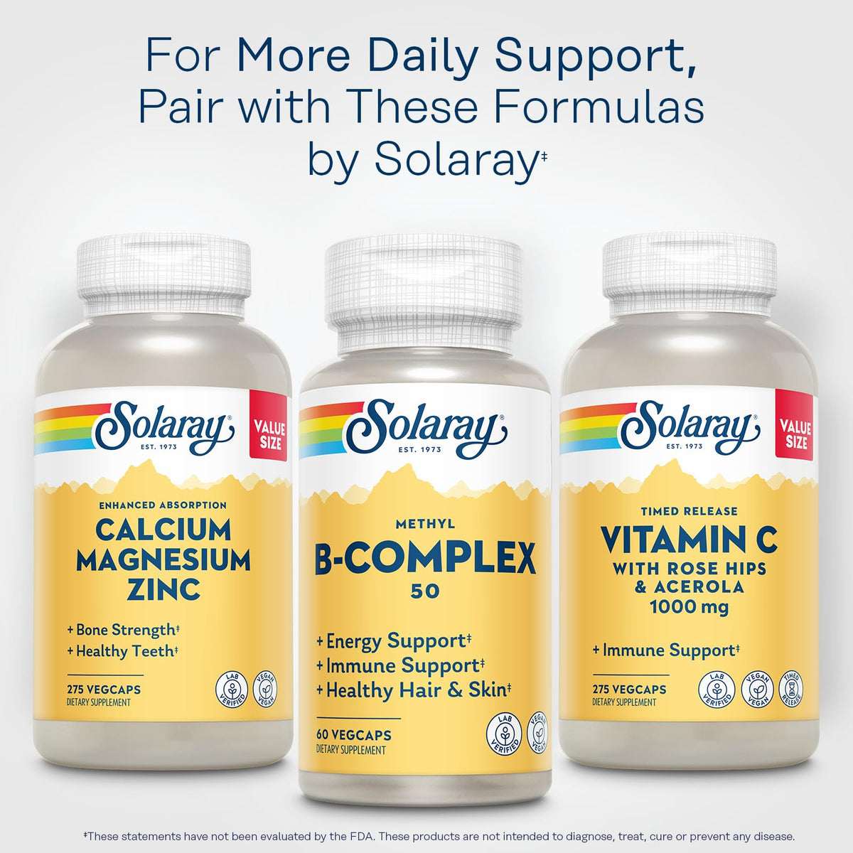 SOLARAY Methyl B-Complex dans un environnement de bien-être
