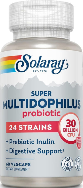 SOLARAY Multidophilus 60 VegCaps vue avant