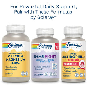 SOLARAY Multivitamines Complètes 50 Plus 90 VegCaps sur un comptoir