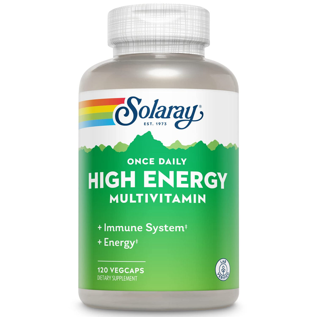 SOLARAY Multivitamines Énergétiques bouteille vue de face