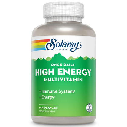 SOLARAY Multivitamines Énergétiques bouteille vue de face