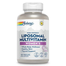 SOLARAY Multivitamines Liposomales pour Femmes, 60 VegCaps, vue de face