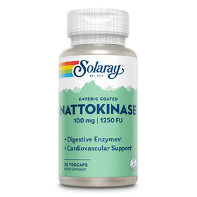 SOLARAY Nattokinase 1250 FU 30 gélules végétales vue de face