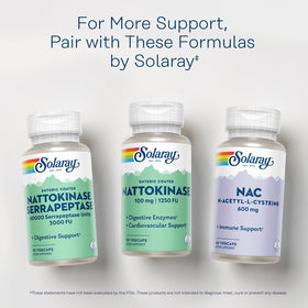 SOLARAY Nattokinase 1250 FU dans son emballage