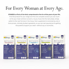 SOLARAY PMS & Menstruel VegCaps dans une main