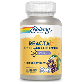 SOLARAY Reacta-C 500 mg avec Sureau, vue avant de l'emballage