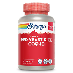 SOLARAY Riz de Levure Rouge 100 VegCaps vue de face