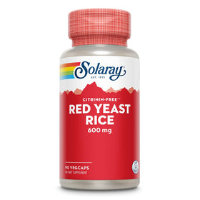 SOLARAY Riz de Levure Rouge 90 VegCaps vue de face