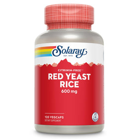 SOLARAY Riz Rouge 600mg gélules végétales vue avant