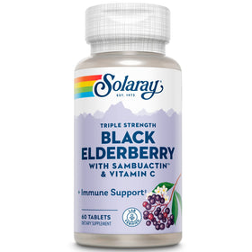 SOLARAY Sambuactin 1200 mg comprimés - face avant de l'emballage