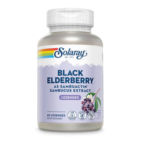 SOLARAY Sambuactin Extrait de Baies de Sureau 60 Pastilles, vue avant