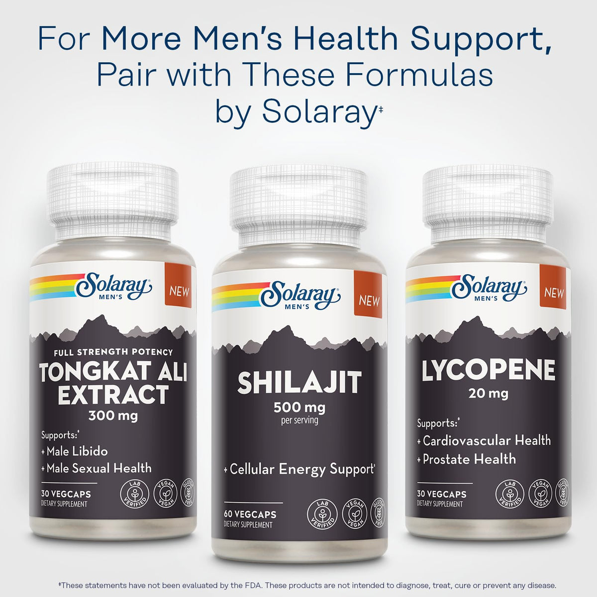 SOLARAY Shilajit PrimaVie présenté sur une table avec des accessoires de santé