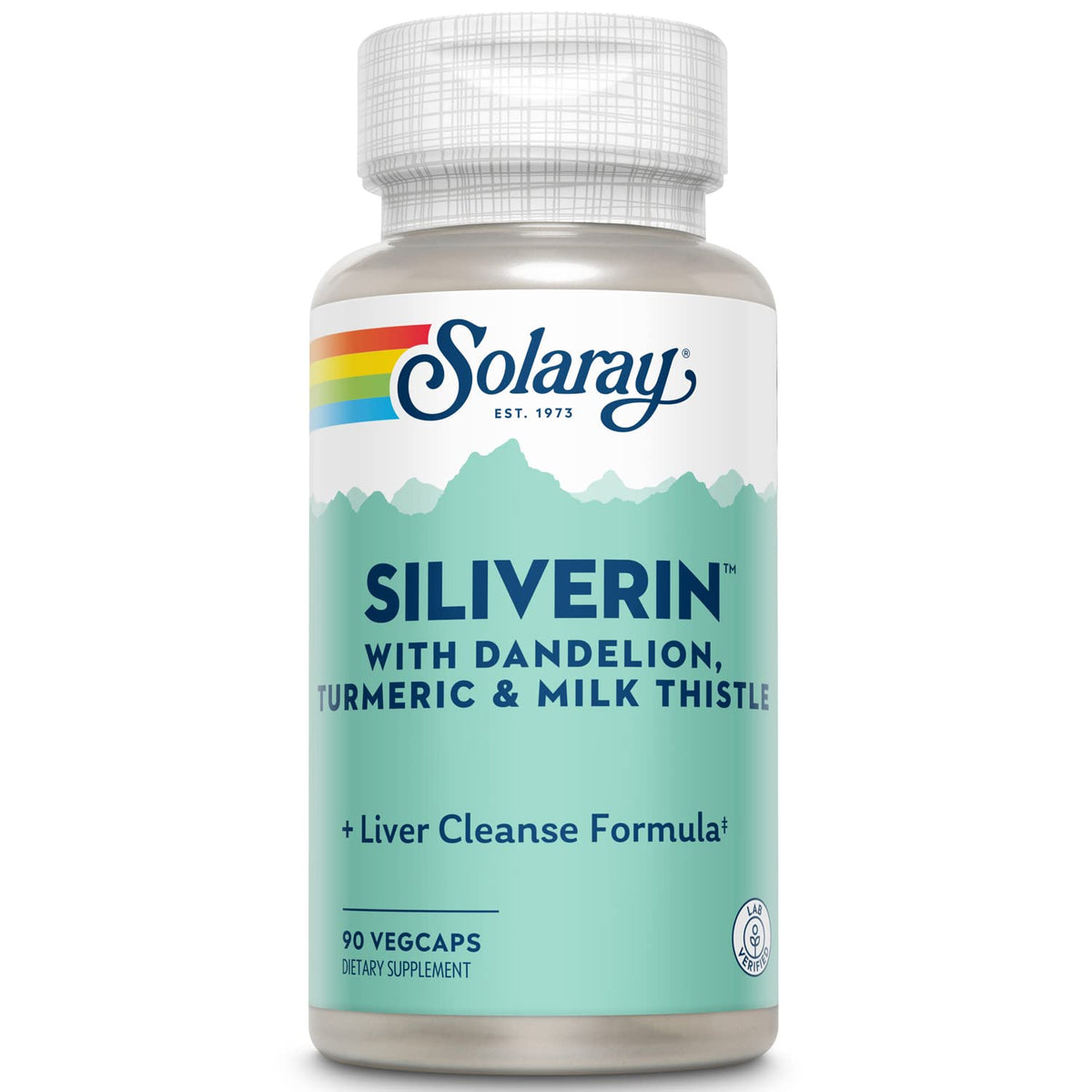 SOLARAY Siliverin 140mg Capsules Végétales devant l'emballage