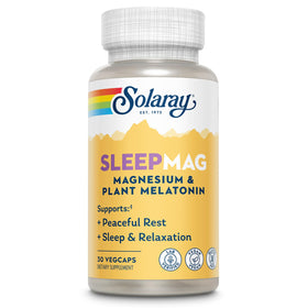 SOLARAY SleepMag 30 VegCaps avant de la bouteille
