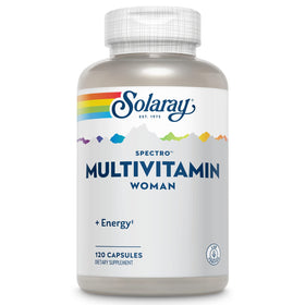 SOLARAY Spectro Energy Multivitamin Femme 120 capsules, vue de face