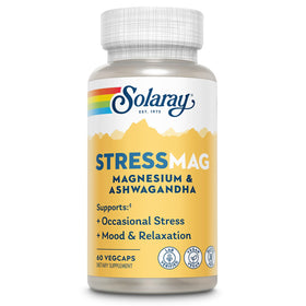 SOLARAY StressMag flacon de 30 capsules végétales