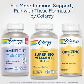 SOLARAY Super Bio Buffered Vitamin C 1000 mg avec capsules ouvertes