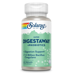 SOLARAY Super daily Plus Probiotics 60 VegCaps front view
