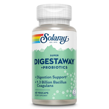 SOLARAY Super daily Plus Probiotics 60 VegCaps front view