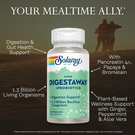 SOLARAY Super daily Plus Probiotics ingredients list