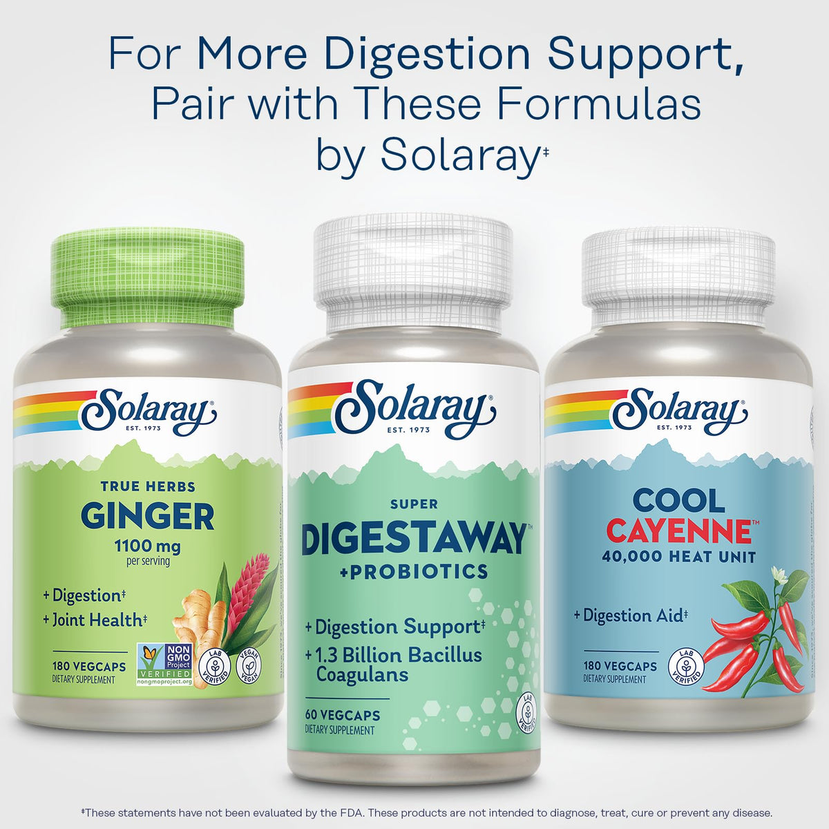 SOLARAY Super daily Plus Probiotics label close-up