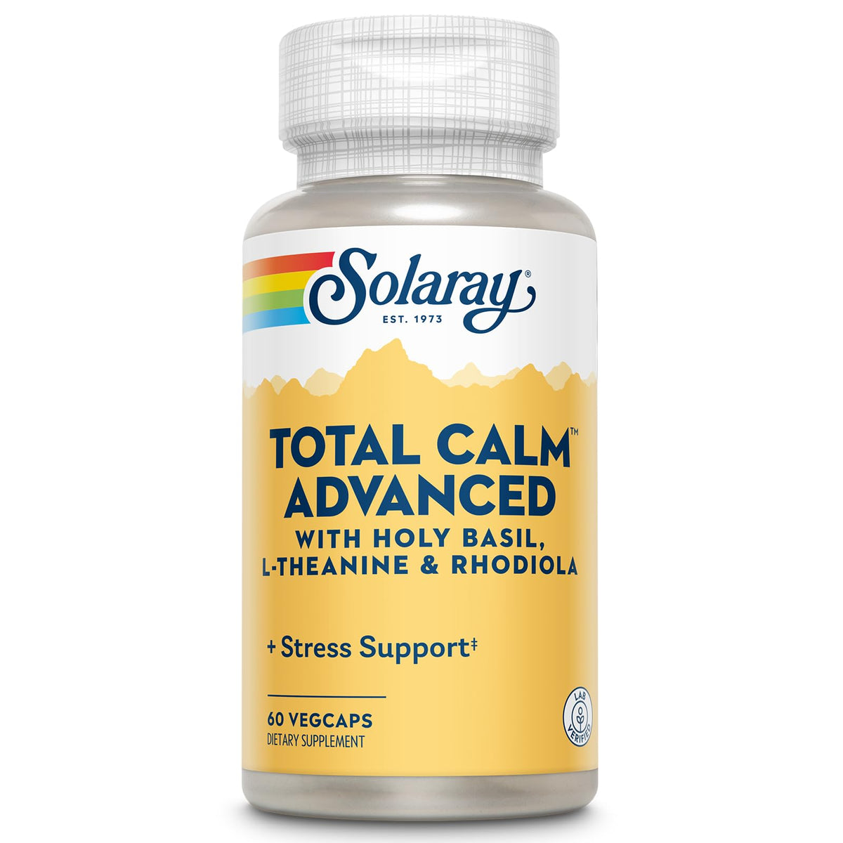 SOLARAY Total Calm Advanced flacon de 60 g avec capsules