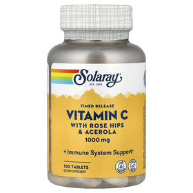 SOLARAY Vitamine C 1000mg comprimés vue avant