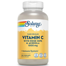 SOLARAY Vitamine C 1000mg gélules végétales en boîte
