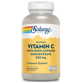 SOLARAY Vitamine C 500 mg 250 VegCaps vue de face