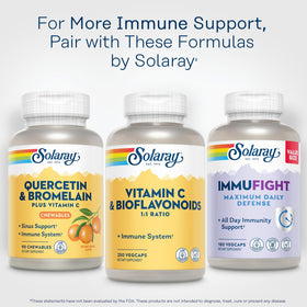 SOLARAY Vitamine C 500 mg bouteille avec bouchon