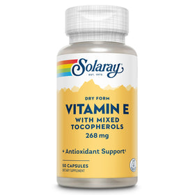 SOLARAY Vitamine E 400 IU 50 capsules vue de face