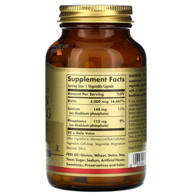 Solgar Biotine 5000 mcg avec fond naturel