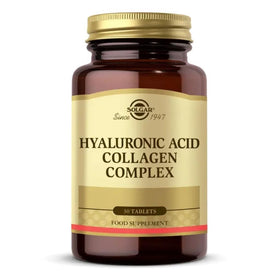 Solgar Collagen Hyaluronic Acid Complex 30 comprimés vue de face