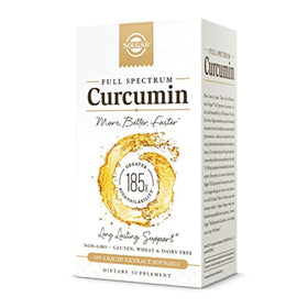 Solgar Curcumin Full Spectrum 105 LiCaps packaging front view