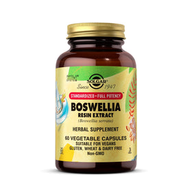 Solgar Extrait de Résine de Boswellia 60 Capsules vue avant