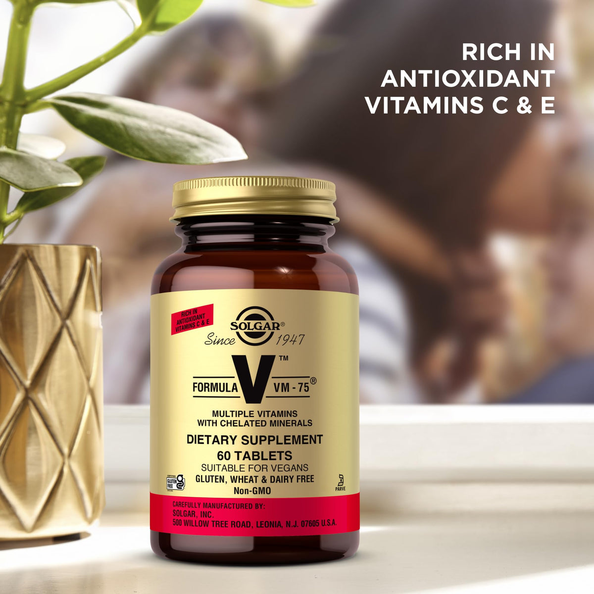 Solgar Formula VM-75 60 comprimés côté gauche