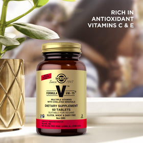 Solgar Formula VM-75 60 comprimés côté gauche