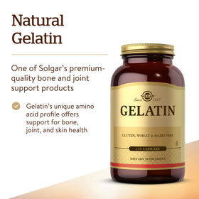 Solgar Gelatin 1680 mg - informations nutritionnelles