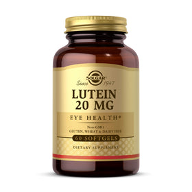 Solgar Lutein 20 mg gélules, emballage avant
