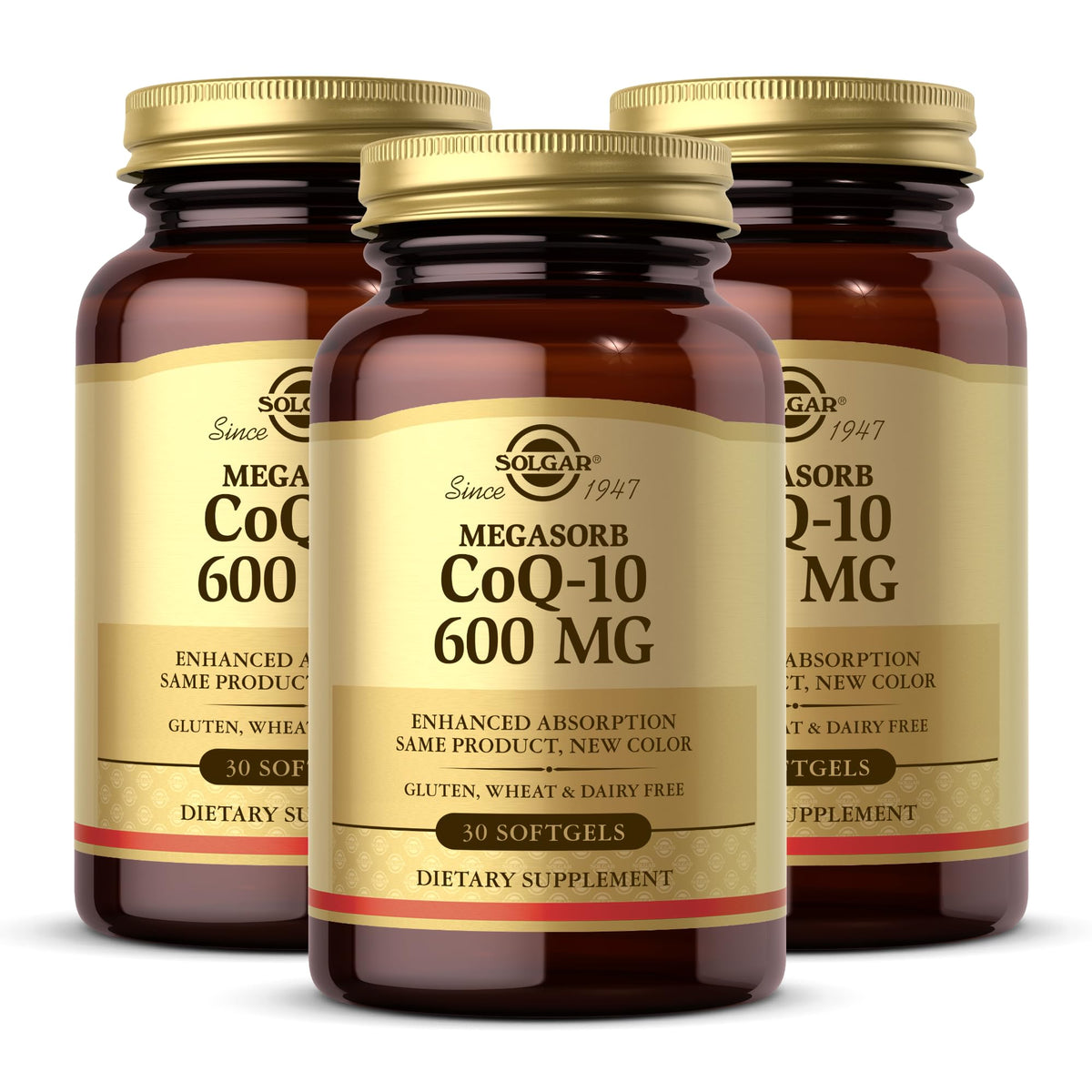 Solgar Megasorb CoQ-10 600 mg gélules en paquet avant