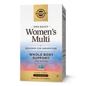 Solgar One Daily Women's Multi 60 capsules vue de face