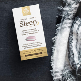 Solgar Triple Action Sleep 90 comprimés tri-couches, prise de comprimé