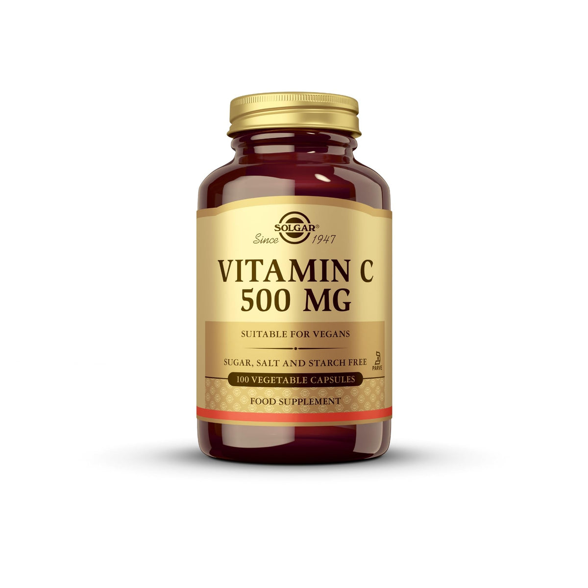 Solgar Vitamine C 500 mg Capsules Végétales - capsules individuelles