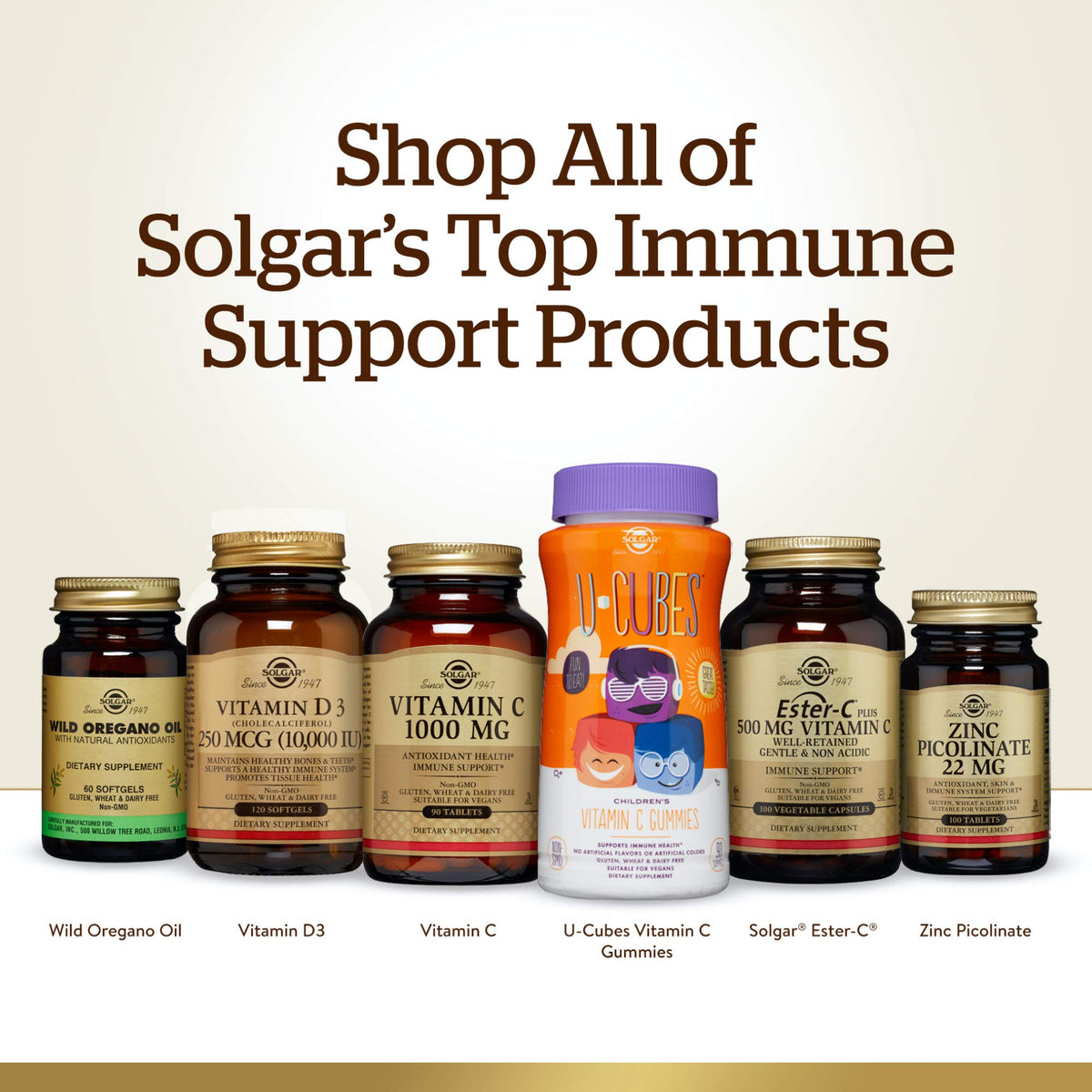 Solgar Vitamine C 500 mg Capsules Végétales - taille des capsules