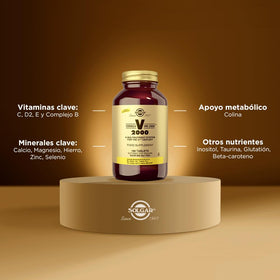 Solgar VM-2000 Multivitamines sur une table