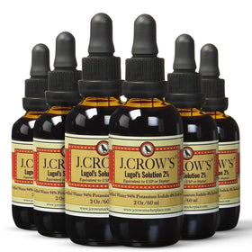 Solution de Lugol 2% de J. CROW'S en flacon de 60 ml